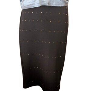 7th Ave Skirt with Gold Accents  10